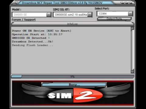 dreambox ncf repair tool sim2 edition v2 download